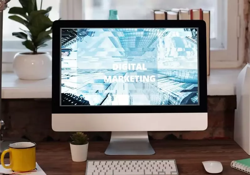 Gambar digitalisasi pada penerapan marketing. 