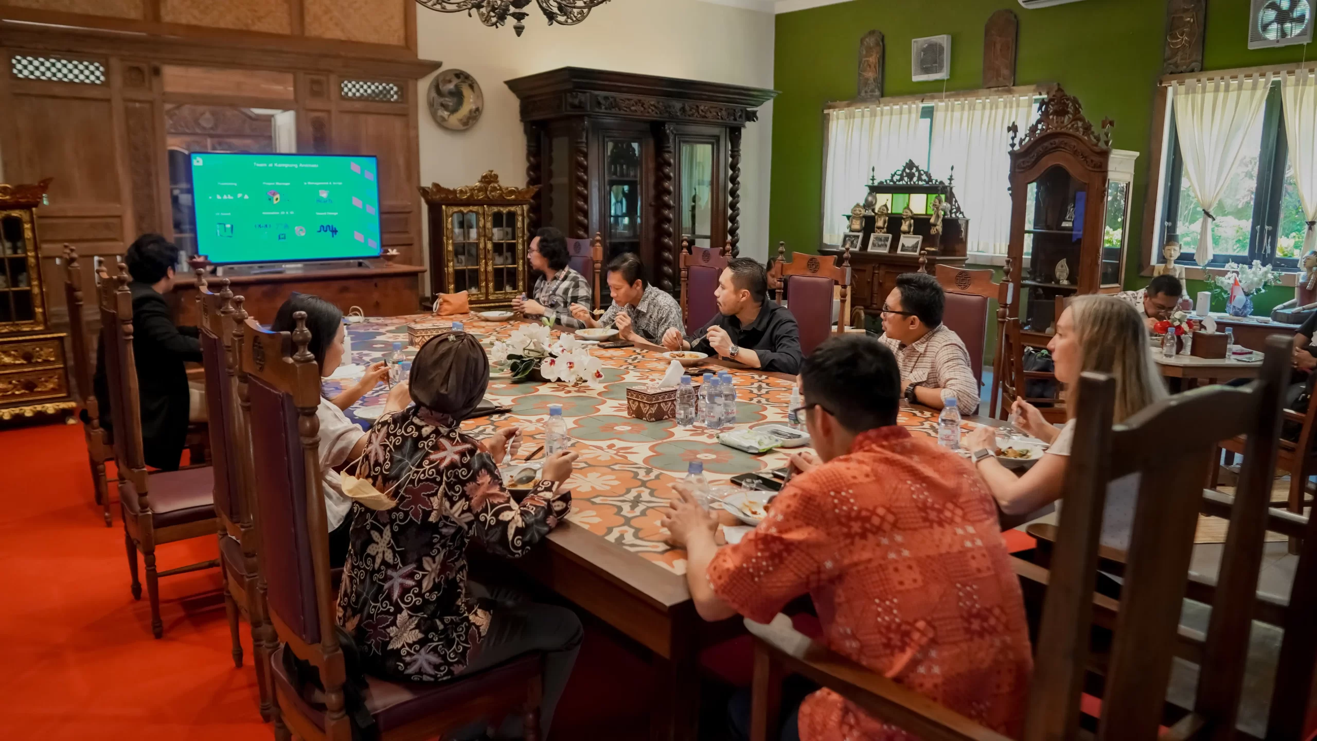 Galeri foto bersama King College(2)